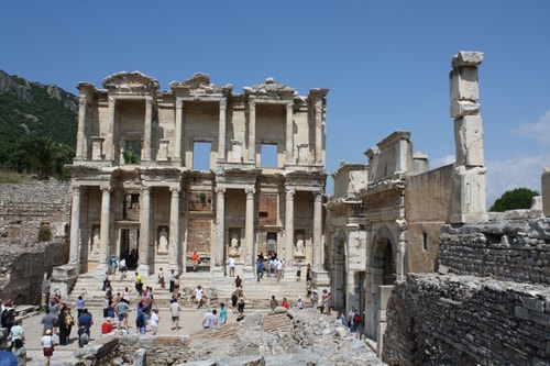 İyonya 8 Mitolojiler.com Library of Celsus, Ephesus