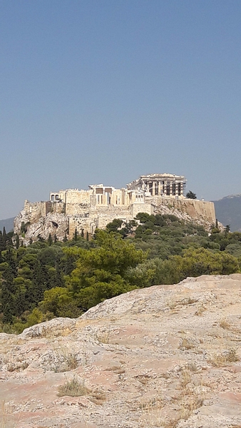 View of the Acropolis from Pnyx
