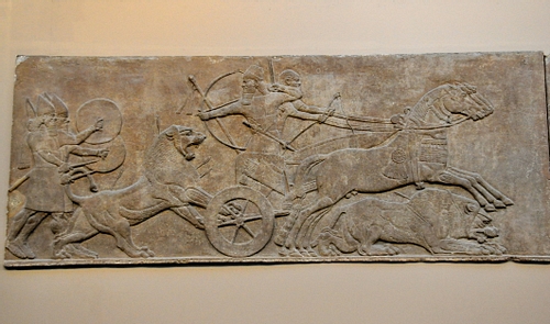 Ashurnasirpal II Hunting Lions