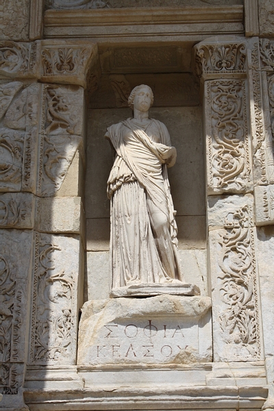 Sophia-Wisdom, Celsus Library, Ephesos