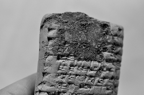 Illegally Excavated Mesopotamian Clay Tablet [10]