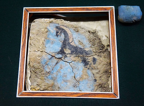 Urartian Horse Mural Fragment