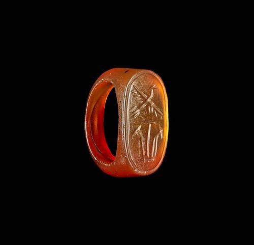 Egyptian Amber Ring