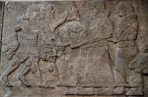 Decapitated Heads of Assyrian Enemies