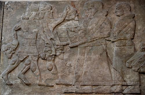 Decapitated Heads of Assyrian Enemies