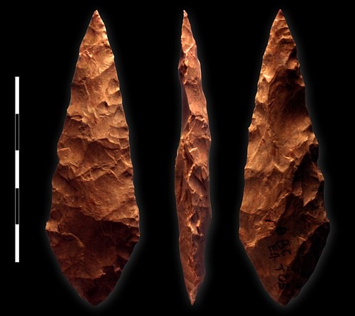 Biface from Blombos Cave, South Africa