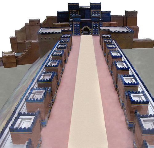 Model of the Ishtar Gate
