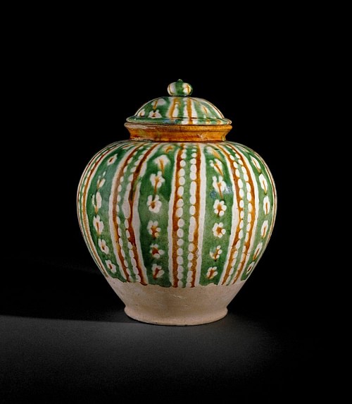 Tang Three-colour Glaze Jar