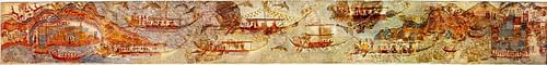 Ship Procession Fresco, Akrotiri