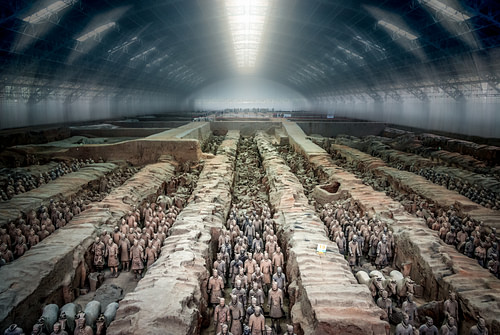 The Terracotta Army Panorama