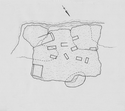 Plan of the Pseudo Dolmen of Avola