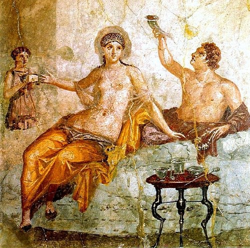 Roman Banquet Fresco