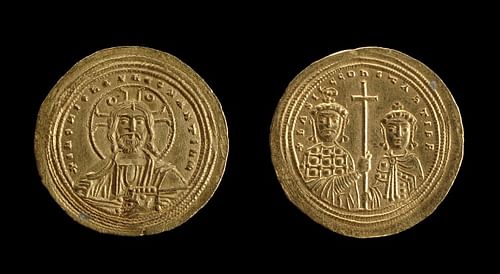 Nomisma Coin of Basil II (by The British Museum, Copyright)
