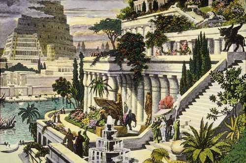 Herodot Kimdir 7 Mitolojiler.com Hanging Gardens of Babylon