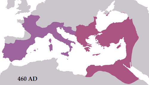 Roma İmparatorluğu 10 Mitolojiler.com Byzantine Empire c. 460 CE