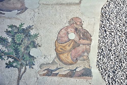 Philosopher, Byzantine Mosaic