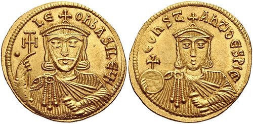 Leo V the Armenian (by Classical Numismatic Group, Inc., CC BY-SA)