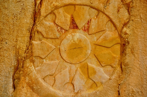 Star Roundel, Rock-Cut Tombs of Qizqapan