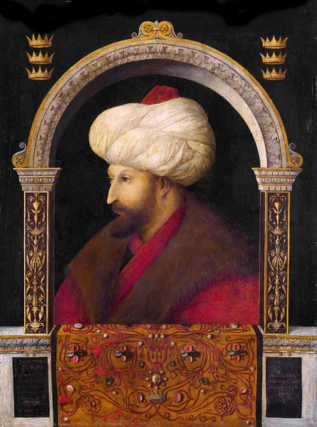 Mehmed II (by Gentile Bellini, Public Domain)
