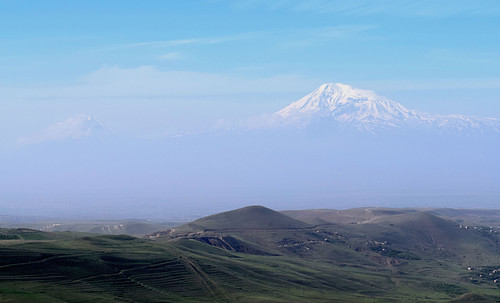 View of Mount Ararat from Armenia (by James Blake Wiener, CC BY-NC-SA)