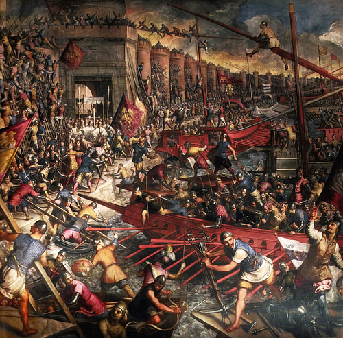 The Venetians Attack Constantinople, 1204 CE