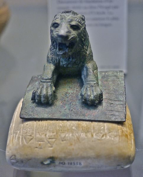 Hurrian Lion, Urkesh (by TKLouvre, CC BY-SA)