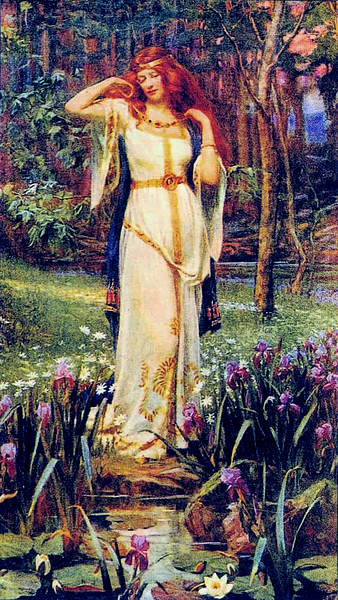 Freyja (by James Doyle Penrose (1862-1932), Public Domain)