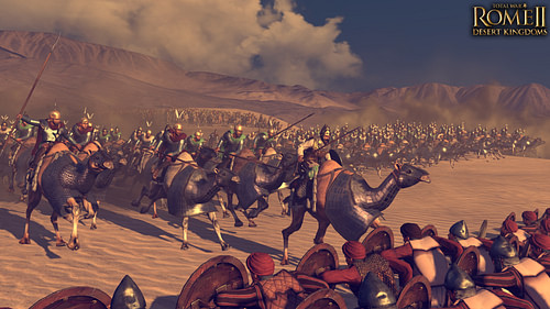 Sabean Army in Battle (by The Creative Assembly, Copyright)