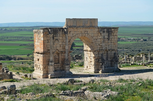 Arch of Caracalla in Volubilis