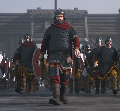 Artist's Impression of Alfred the Great (by The Creative Assembly, Copyright)