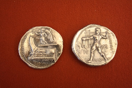 Silver Tetradrachm of Demetrius I of Macedon