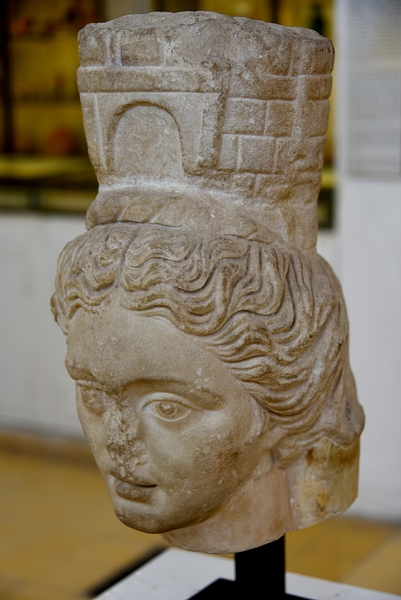 Head of the Goddess Tyche