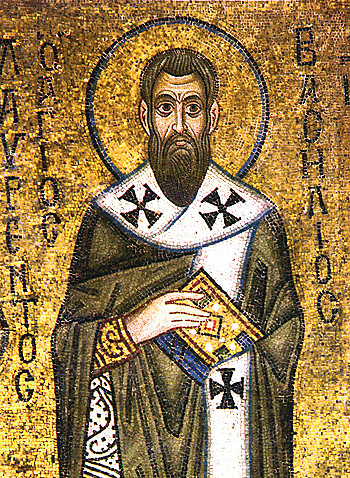 Icon of Saint Basil (by Unknown Artist, Public Domain)