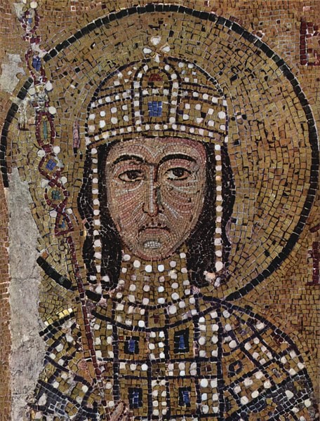 Mosaic of Alexios I Komnenos (by Unknown Artist, Public Domain)