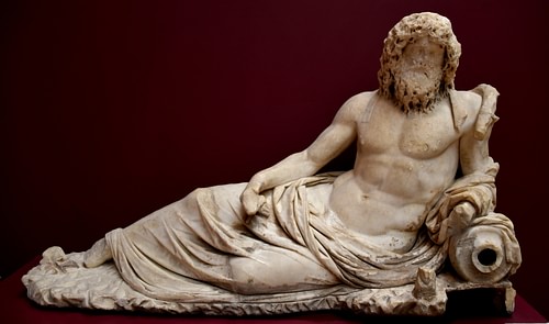 Statue of Oceanus from Ephesus (by Osama Shukir Muhammed Amin, Copyright)