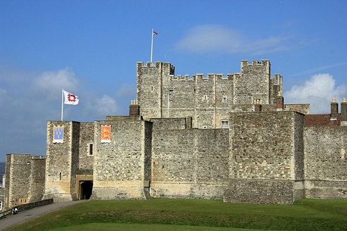 Inner Wall & Donjon, Dover Castle (by Karen Rose, CC BY)