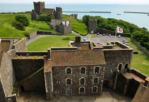 South View From Dover Castle