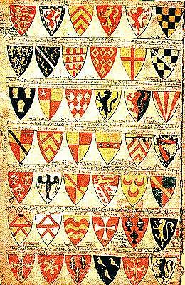 13th Century CE Roll of Arms