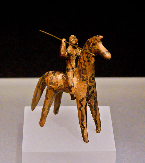 Boeotian Cavalryman Figurine