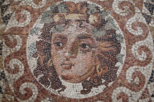 Dionysos Mosaic [Detail]