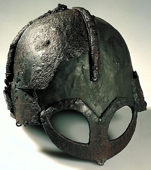 Viking Age Helmet (by NTNU Vitenskapsmuseet, CC BY)