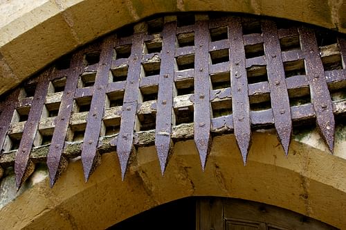 Portcullis, Bodiam Castle