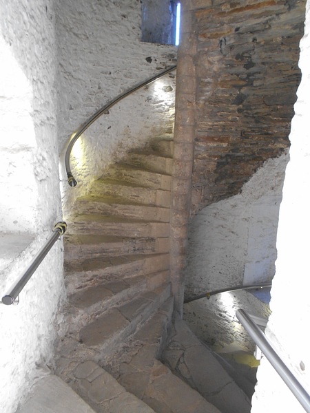 Vice or Spiral Staircase, Caerphilly Castle