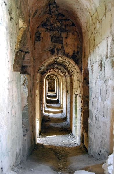 Mural Passage, Krak des Chevaliers