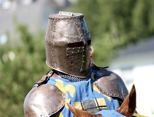 Steel Armored Knight Made In England 