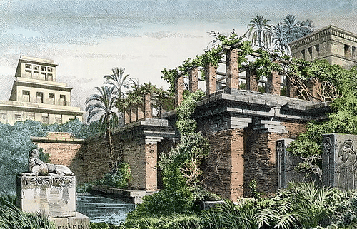 Colgantes de Babilonia Enciclopedia de la Historia del Mundo