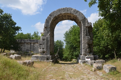 Via Flaminia at Carsulae