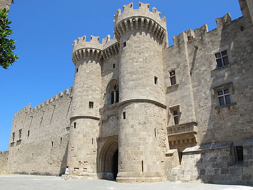 Main Entrance, Palace of the Masters, Rhodes