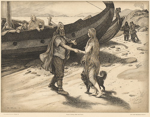 12 Büyük Viking Lideri 8 Mitolojiler.com Ragnar Lothbrok & Kráka