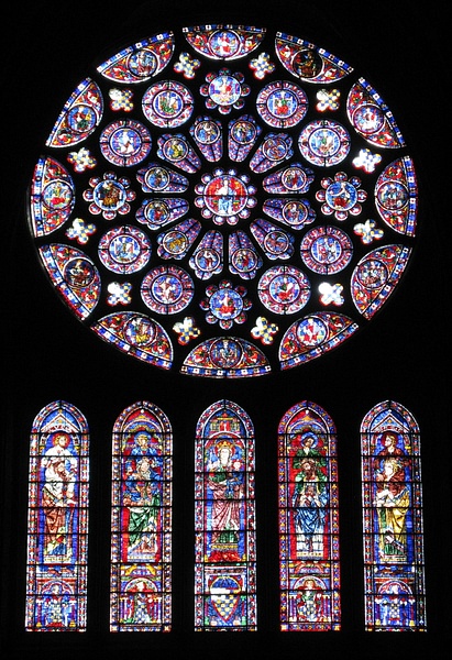 South Rose Window, Chartres Cathedral